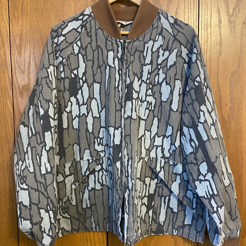 Vintage Walls Workwear Tree Bark Camo Jacket